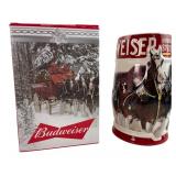 Budweiser 2018 Clydesdale Holiday Stein