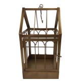 Decorative Gold Tone Metal Lantern