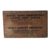 Western Super-X 12 Ga Wooden Ammo Crate