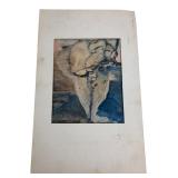 Vince Frazzini Signed Abstract Artwork