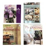 Lot of 4 Interior Design & Decorating Books