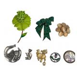 Joan Rivers, Lisner & Mixed Brooch Lot