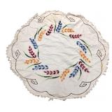 Group of 3 Embroidered & Printed Table Linens
