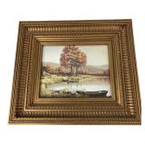 Framed Autumn Landscape Print