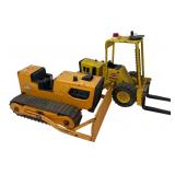 Tonka T-6 Crawler & Forklift Toy Vehicles
