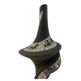 Yixing Twisted MCM Style Pottery Vase