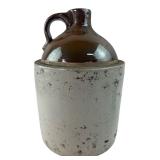 Two-Tone Stoneware Moonshine Jug