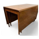 MCM Walnut Drop-Leaf Dining Table