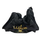 Luxor Las Vegas Black Canvas Duffel Bag 21"
