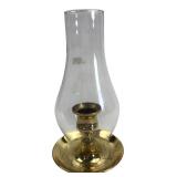 Baldwin Forged Brass Hurricane Candlestick