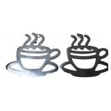 Copco Aluminum Coffee Cup Trivets Pair