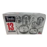 Tools of the Trade 13-Pc Stainless Cookware Set