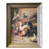 After Edgar Hunt Framed Poultry Print