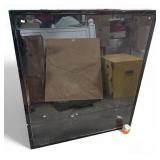 Large Hanging Plexi Display Case 38.5x43.5x4"