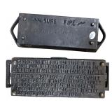 Sure Fire Cast Iron Fireplace Log Lighters