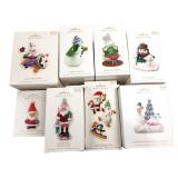 Hallmark Keepsake Christmas Ornaments Lot of 8
