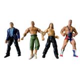 4 WWE Wrestling Action Figures Cena Edge RVD