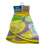 Sun & Sky Citrus Round Beach Towel 50"