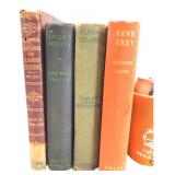 1894-1939 Lot of 4 Vintage Books Stevenson Grey