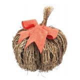 Rustic Woven Grapevine Pumpkin Decor