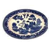 Japan Blue Willow Oval Platter