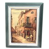 Turner Mfg. Co. Framed Robert Chase Cafe Print