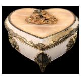 Interpur Heart-Shaped Trinket Music Box