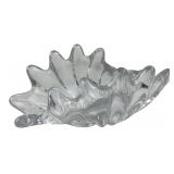 Cofrac Art Verrier Clear Crystal Splash Bowl