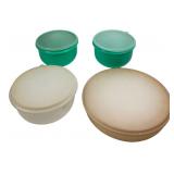 Tupperware Storage Bowls Set of 4