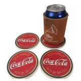 Coca-Cola Set of 4 Plastic Coasters