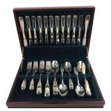 Towle EPS Silverplate Flatware Set in Wooden Box