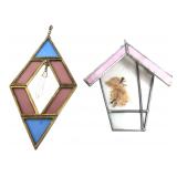 Stained Glass Suncatcher & Floral Display