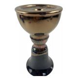 Port to Port Ceramic Pillar Candle Holder