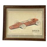 Theo Page Lotus 56 STP Turbine Car Print