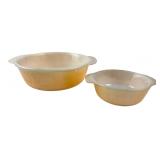 Anchor Hocking Fire-King Peach Lustre Bowls