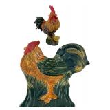 Home Ceramic Rooster Spoon Rest & Figurine