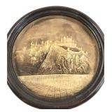 Mark Jones Carved Ceramic Edinburgh Castle Plaque