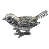 Florenza Silver-Tone Bird Trinket Box