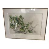 Cara B. Hochhalter Woodland Watercolor Painting