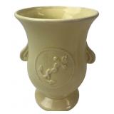 R.R.P. Co. Roseville Ohio Yellow Anchor Vase