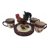 Canterbury Potteries Morning Sunrise Dish Set