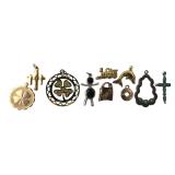 Assorted Mixed Metal Charms and Pendants