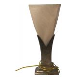 Modern Geometric V-Shaped Table Lamp 18.5 H