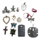 Coventry Sand Dollar & Assorted Jewelry Charms
