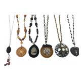 SGH & Assorted Fashion Pendant Necklaces Lot of 6