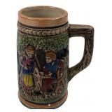 Napcoware Miniature Ceramic Relief Stein