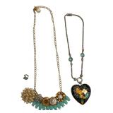 Mixed Costume Jewelry Necklaces & Earring