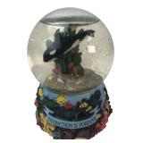 SeaWorld Orca Whale Musical Snow Globe