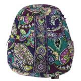 Vera Bradley Quilted Floral Paisley Backpack