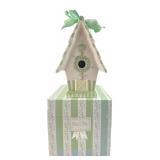 Mud Pie 1999 Ceramic Birdhouse with Box